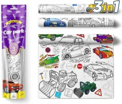 Pexi maliarske obrúsky pre deti - Autá