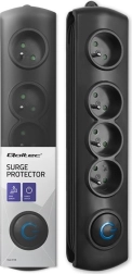 Prepěťová predlžovacia zásuvka 4× zásuvka, kábel 2,5 m s nožným vypínačom Quick Switch