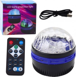 LED projektor hviezd s diaľkovým ovládaním a svetelnými efektmi