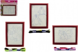 Vyšívanie pre deti s rámčekom