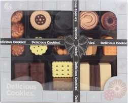 Detská sada plastového jedla – oplátky, sušienky, čokoláda a wafle