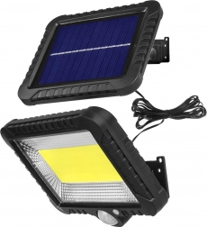Solárny LED reflektor s pohybovým čidlom IP44