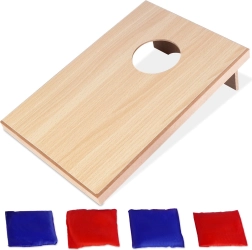 Stolová hra s hádzaním vrecúšok Free & Easy (cornhole) pre celú rodinu