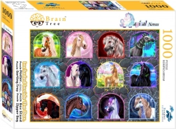 Puzzle Čarovné kone 1000 dielikov