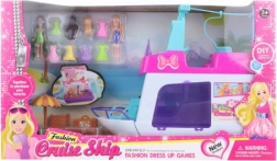 Loď pre bábiky s doplnkami