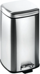 Oceľový pedálový odpadkový kôš 12 l