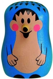 Magnetický ježko z dreva DETOA