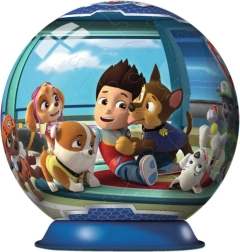 Ravensburger 3D puzzle guľa Paw Patrol 72 dielikov