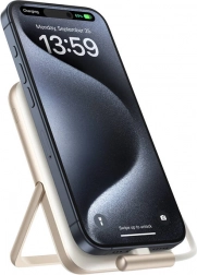 Magnetická powerbanka Choetech 10000 mAh 20 W PD s káblom USB‑C – biela