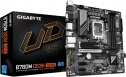 Gigabyte b760m ds3h gen5 mATX základná doska s1700, 4× ddr5, hdmi/dp/d-sub