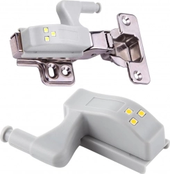 Svetlo na pánt skrine s 3 LED diódami