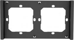 Rámček pre dvojitý spínač Sonoff M5 80 grafit/čierna