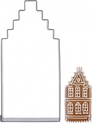 Nerezové vykrajovátko domček 12 cm