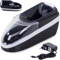 Elektrický stroj na výrobu cigariet čierny