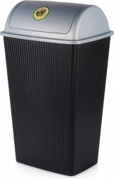 Plastový odpadkový kôš 38 l s výklopným vekom