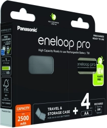Eneloop PRO Akumulátor AA 2500 mAh 4 ks s krabičkou