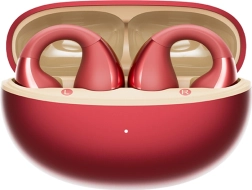 Bezdrôtové slúchadlá qcy crossky clip c30s červená