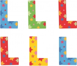 Hviezdičkové písmenko L od Bigjigs Toys