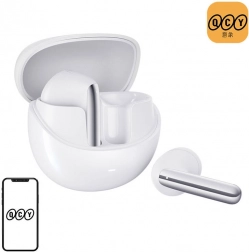 Bezdrôtové slúchadlá TWS QCY AilyBuds Pro HT10 s ANC, biele