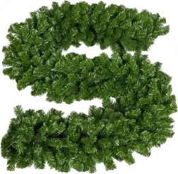 Vianočná girlanda RUHHY 2,7 m, priemer 29 cm, hustá zelená