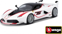 Bburago Ferrari Racing FXX K biely model 1:24