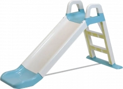 Doloni detská šmykľavka 140 cm – Bielo-svetlomodrá