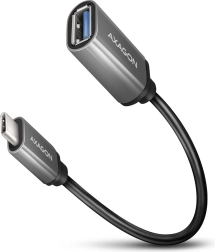 AXAGON RUCM-AFAC káblový adaptér USB-C na USB-A, 0,2 m, 3 A, hliníkové koncovky