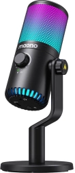 herný USB mikrofón Maono DM30RGB s RGB podsvietením (čierny)