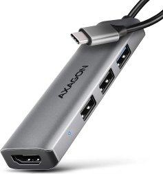 Viacportový USB hub 4 v 1 5 Gb/s s HDMI