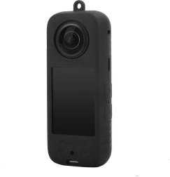 Silikónový ochranný kryt Sunnylife pre Insta360 X3, čierny