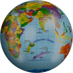 Športová lopta glóbus 23 cm