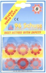 Náboje do bubienku Gonher 8-ranové 96 kusov