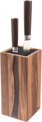 Drevený blok na nože River z akáciového dreva s univerzálnym vláknom