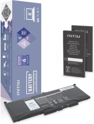 Batérie do Dell Latitude E7390, 7490, 5800 mAh (44Wh), 7.6V