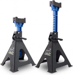 Dielenské podpery 6 t s nastaviteľnou výškou 39–60 cm, sada 2 ks