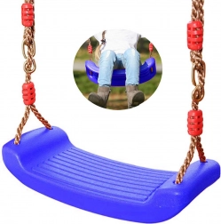 Detská záhradná gymnastická hojdačka s držadlami – Modrá