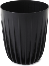 Kvetináč Mira 14,5 cm eco recycled čierny