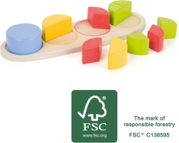Small Foot Drevená Edukatívna Tabuľka Zlomky