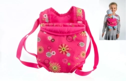 Látková klokanka pre bábätká a bábiky 29 × 20 cm