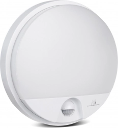 stropné LED svietidlo s PIR senzorom pohybu MCE291 W