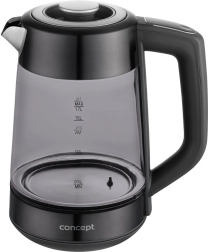 Rýchlovarná sklenená kanvica s reguláciou teploty RK4195