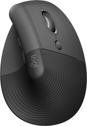 Ergonomická vertikálna myš Logitech Lift for Business grafitová