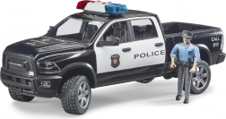 bruder policajný terénny pick-up ram s policajtom