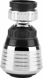 Rotačný perlátor 2v1 na kuchynskú a kúpeľňovú batériu, otočný 360°