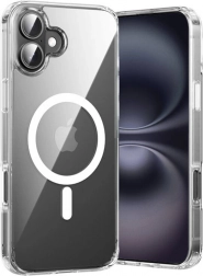 Priehľadné puzdro Vention pre iPhone 16 Plus s MagSafe