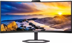 Philips 34" zakrivený monitor VA s USB‑C, QHD, webkamerou a reproduktormi