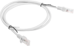 Patchcord ethernet cat6 utp 1 m sivý