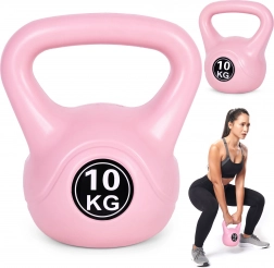 Kettlebell 10 kg ružový ModernHome