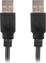 Čierny USB kábel 2.0 1.8m