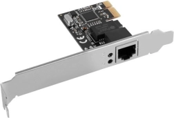 Sieťová karta PCIe 1x RJ45 1 Gb/s s nízkym profilom LANBERG (RTL8111C)